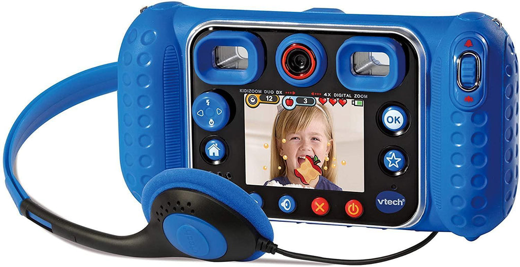 VTech Kidizoom DUO DX Digital Camera - Blue - TOYBOX Toy Shop