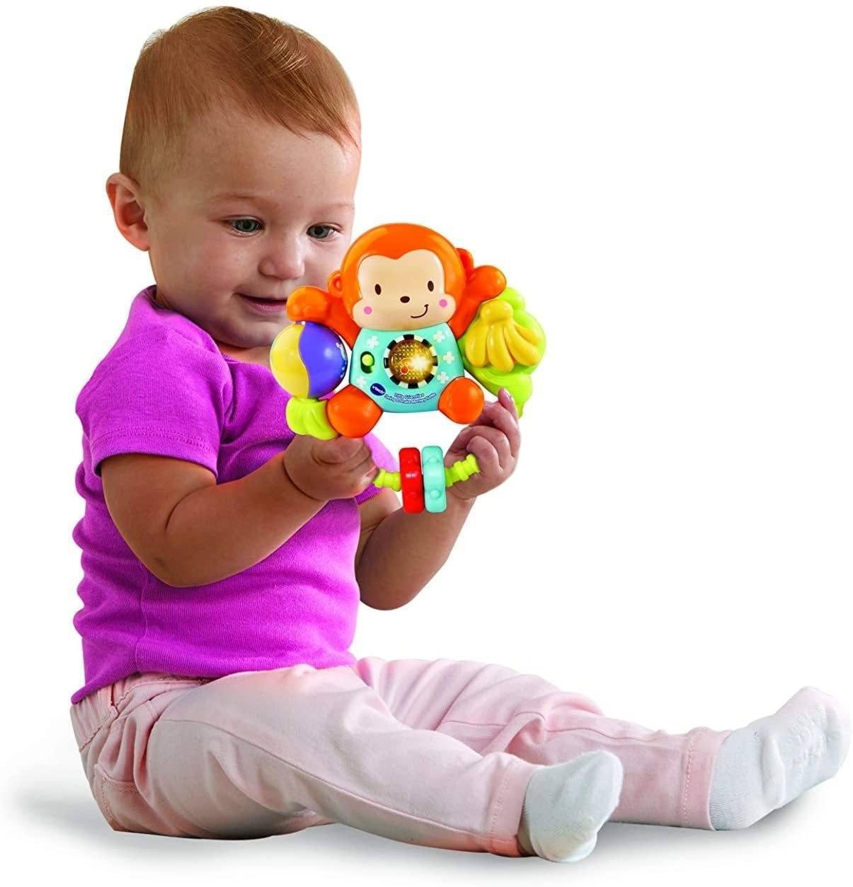 VTech Little Friendlies Swing Shake Monkey Rattle – TOYBOX