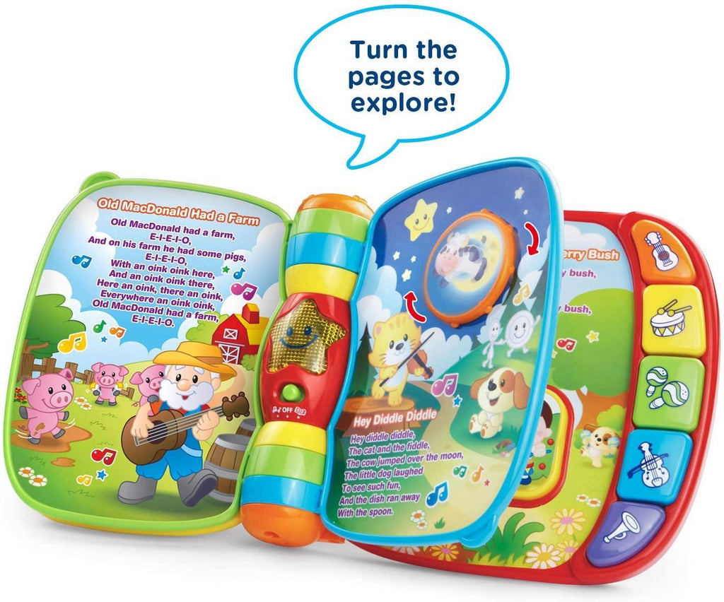 VTech Musical Rhymes Book - TOYBOX Toy Shop