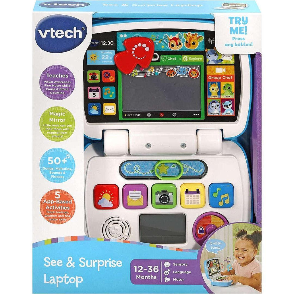 VTech See & Surprise Laptop - TOYBOX