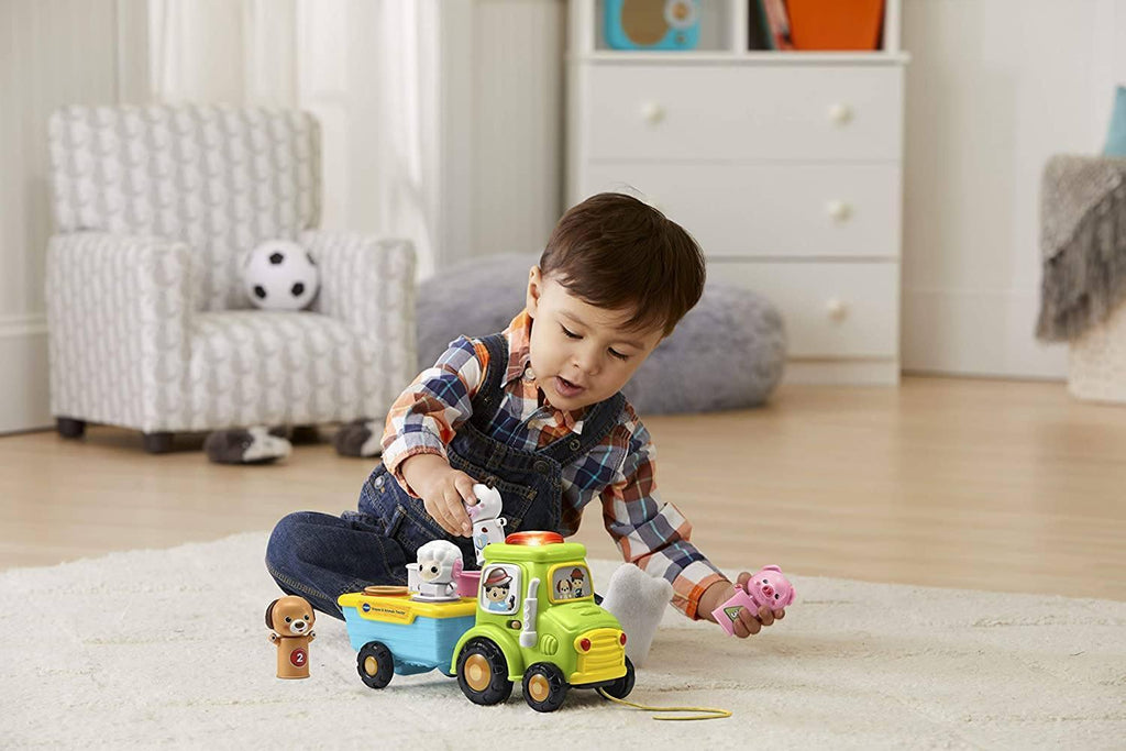 VTech Shapes and Animals Tractor - TOYBOX Toy Shop