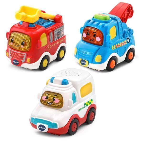 VTech Toot-Toot Drivers 3 Pack Emergency Vehicles - TOYBOX Toy Shop