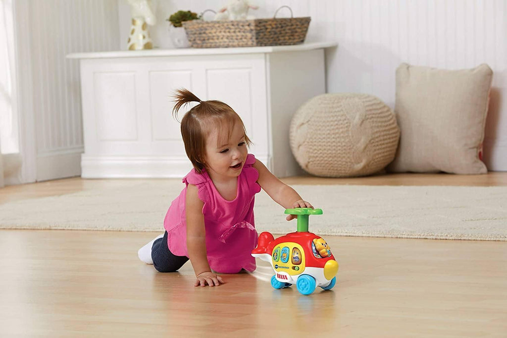VTech Toot-Toot Push and Spin Helicopter - TOYBOX Toy Shop
