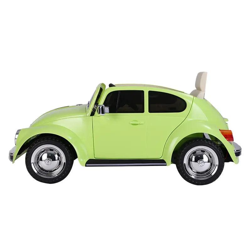 VW Beetle 12V Battery Ride-on Car with Remote Control - Colour Green - TOYBOX