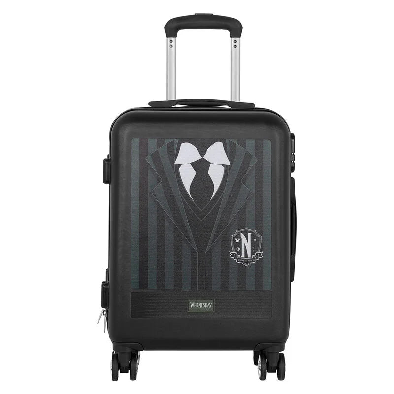 Wednesday Uniform ABS Trolley Suitcase 55cm - TOYBOX Toy Shop