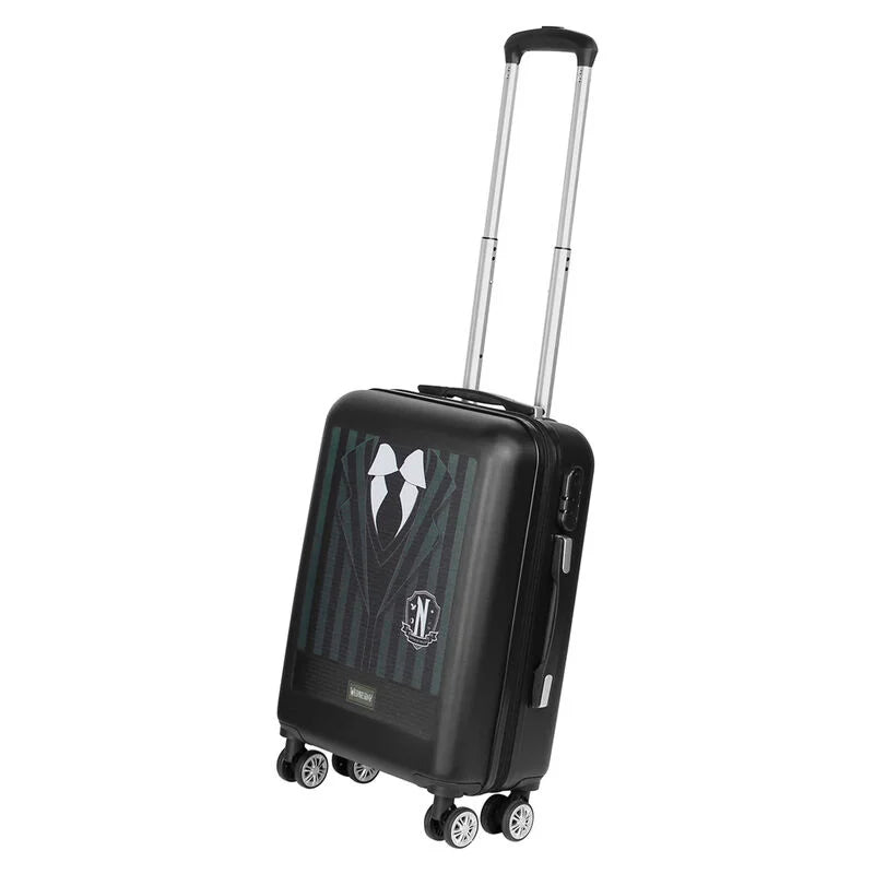 Wednesday Uniform ABS Trolley Suitcase 55cm - TOYBOX Toy Shop