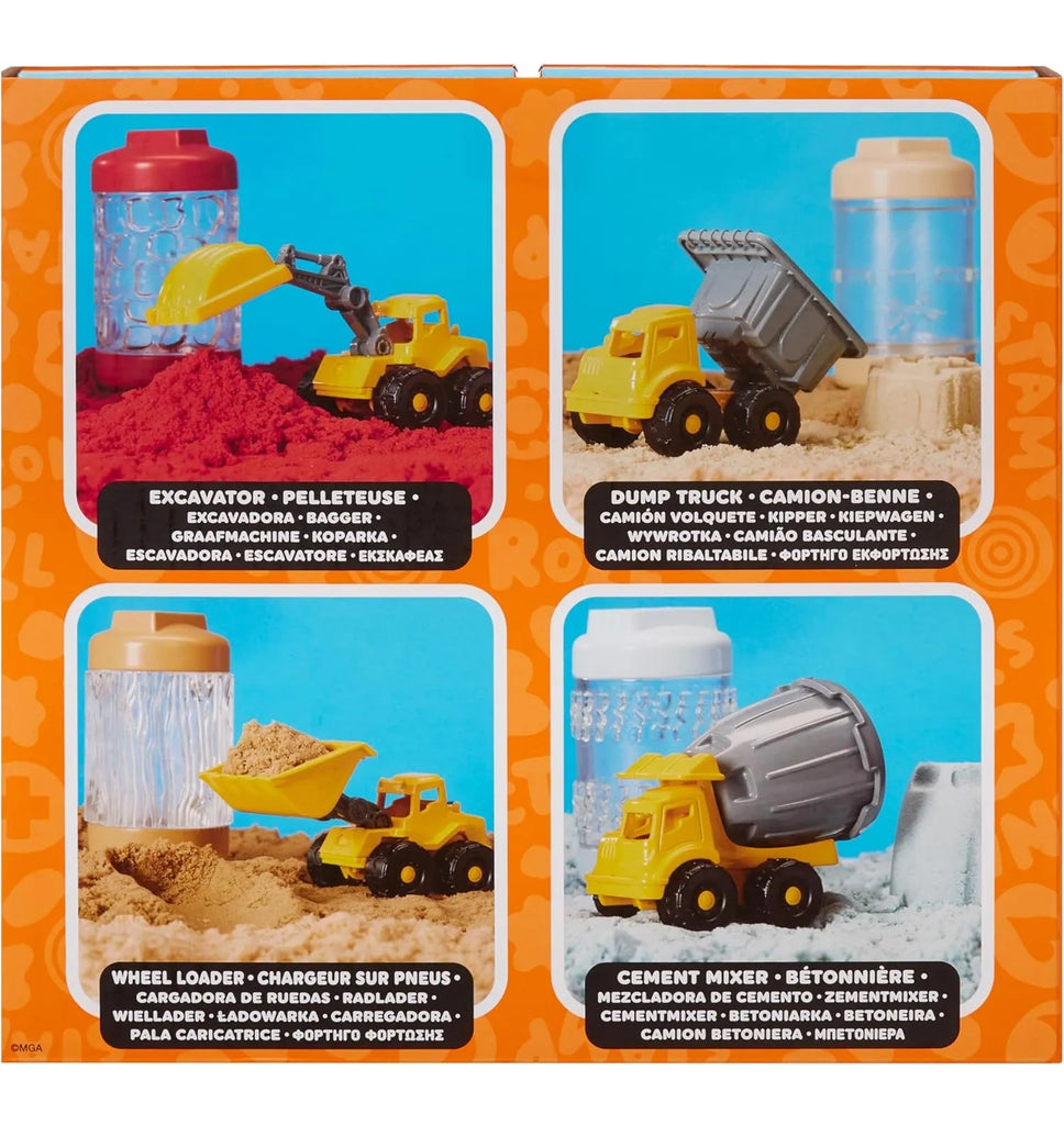 Wonder Factory Never Dry Sand Construction Trucks - Assorted