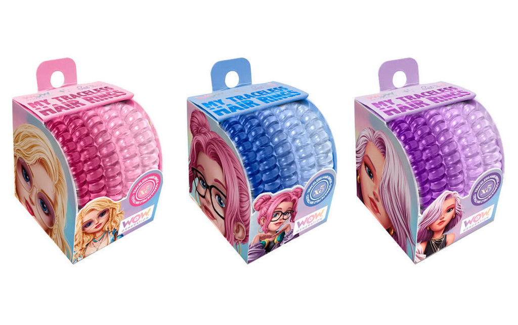 WOW Generation Spiral Hair Elastics - Assorted - TOYBOX Toy Shop