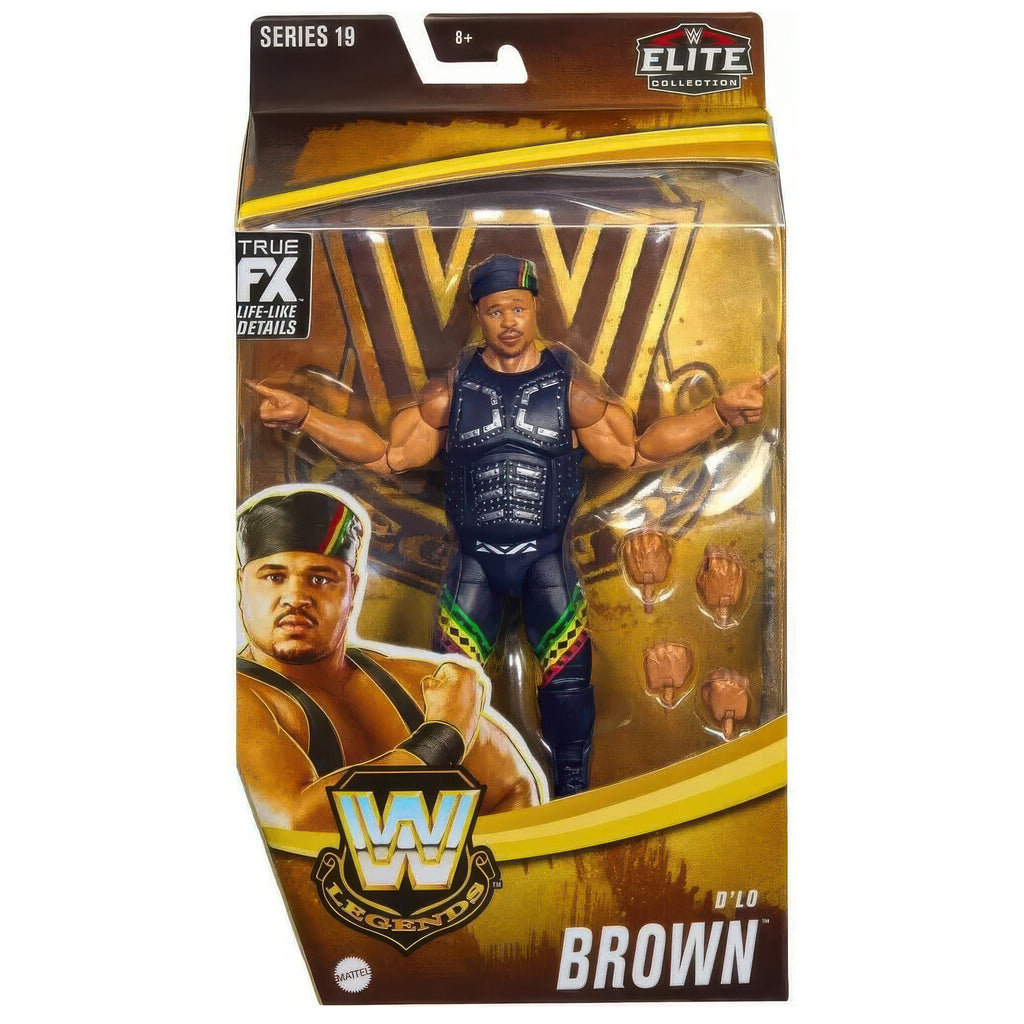 WWE Elite Collection D'lo Brown Action Figure - TOYBOX Toy Shop