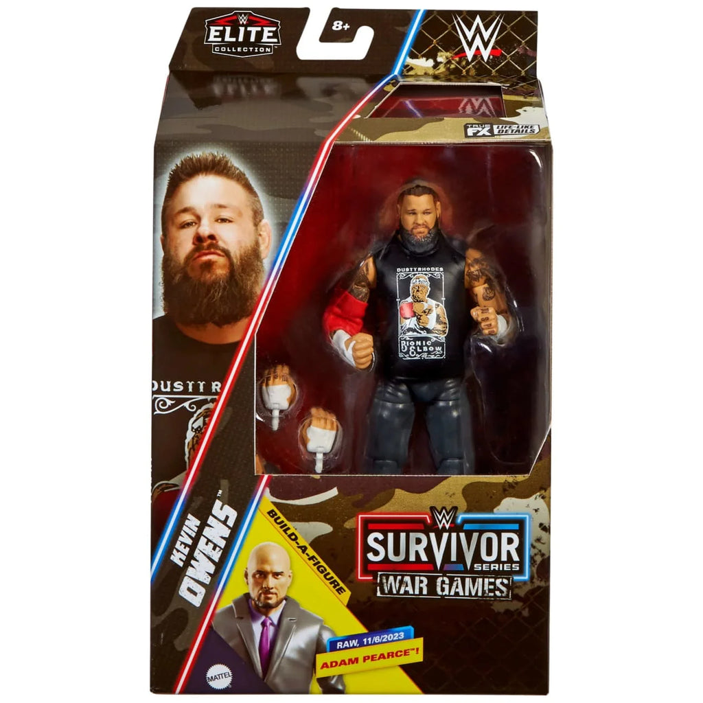 WWE Elite Collection Premium Live Event Kevin Owens Action Figure - TOYBOX Toy Shop