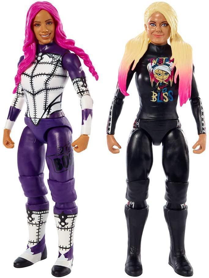 WWE GBN64 Battle Pack Sasha Banks vs Alexa Bliss - TOYBOX Toy Shop