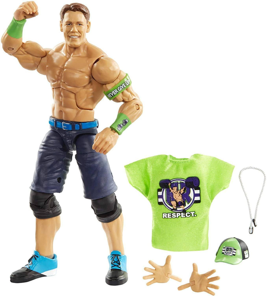 WWE GCL61 Elite Collection John Cena Deluxe Action Figure with Realistic Facial Detailing - TOYBOX Toy Shop Cyprus