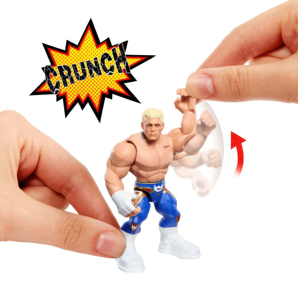 WWE Knuckle Crunchers Figure 8cm - Assorted - TOYBOX Toy Shop