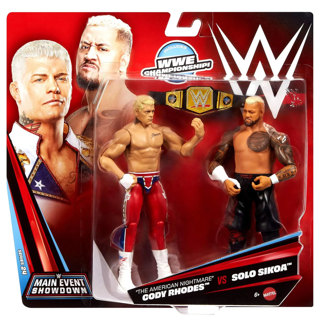 WWE Main Battle Showdown Action Figures In 2-pack with Accessories