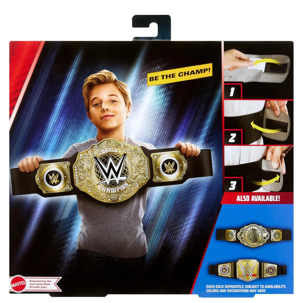 WWE New Gold Heavyweight Title Belt - TOYBOX Toy Shop