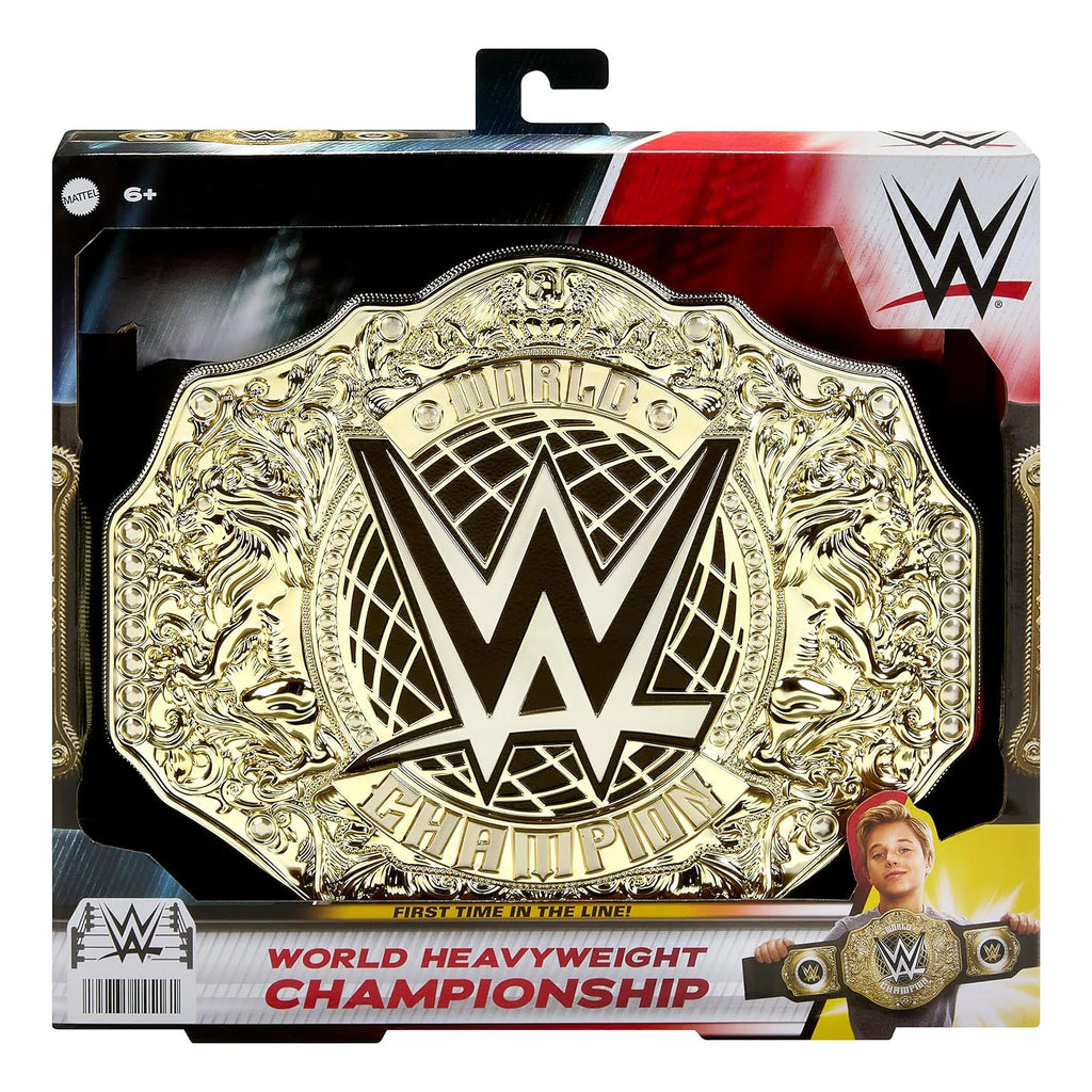 WWE New Gold Heavyweight Title Belt - TOYBOX Toy Shop