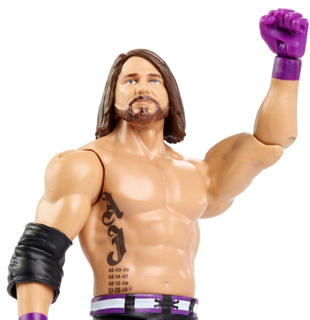 WWE SummerSlam AJ Styles Action Figure - TOYBOX Toy Shop