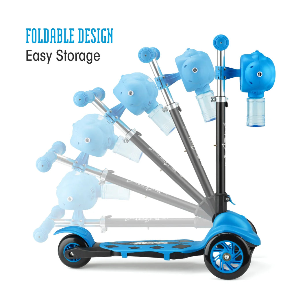 Xoo Bubble Go Foldable Tri-Scooter - Blue - TOYBOX Toy Shop