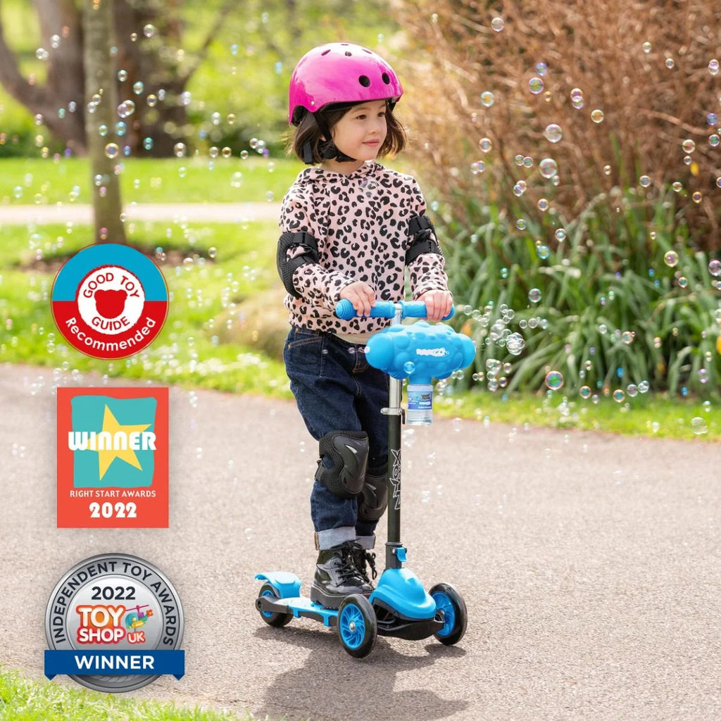 Xoo Bubble Go Foldable Tri-Scooter - Blue - TOYBOX Toy Shop