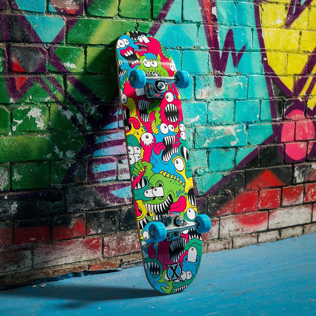 XOOTZ Double Kick Double Kick,  31-inch, Trick Skateboard - TOYBOX Toy Shop