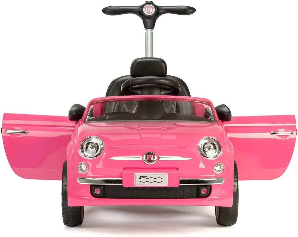 XOOTZ Fiat Kids Ride-On Car, Official Fiat 500, Pink - TOYBOX