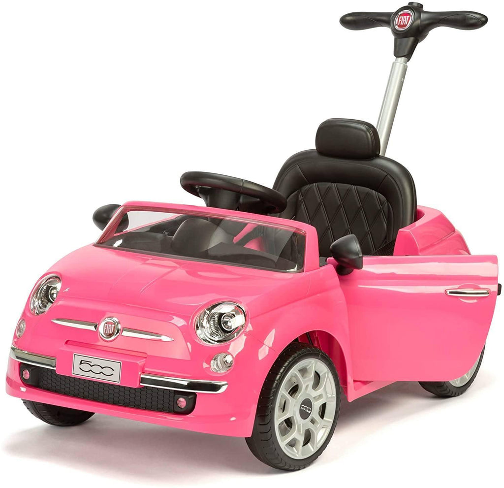 XOOTZ Fiat Kids Ride-On Car, Official Fiat 500, Pink - TOYBOX Toy Shop