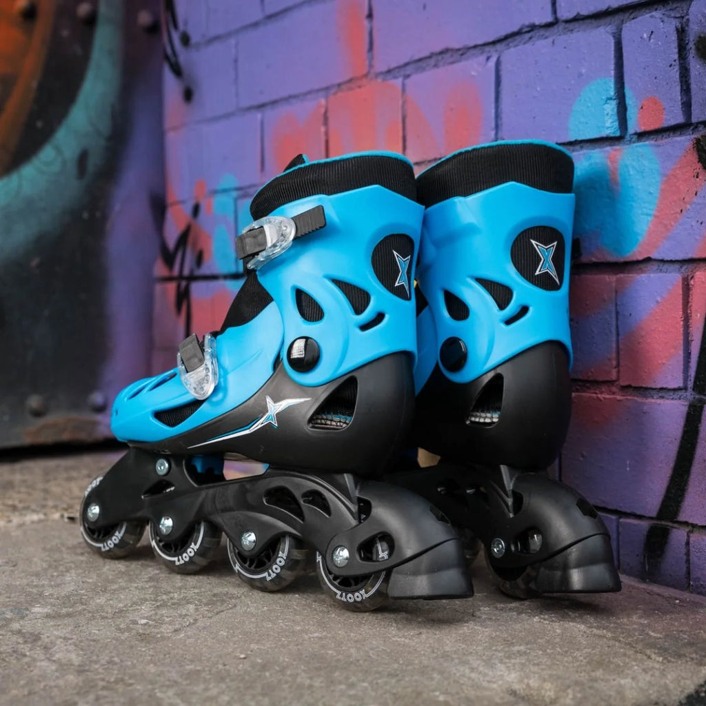 Xootz Inlines Skates - Blue - Size Small - TOYBOX Toy Shop