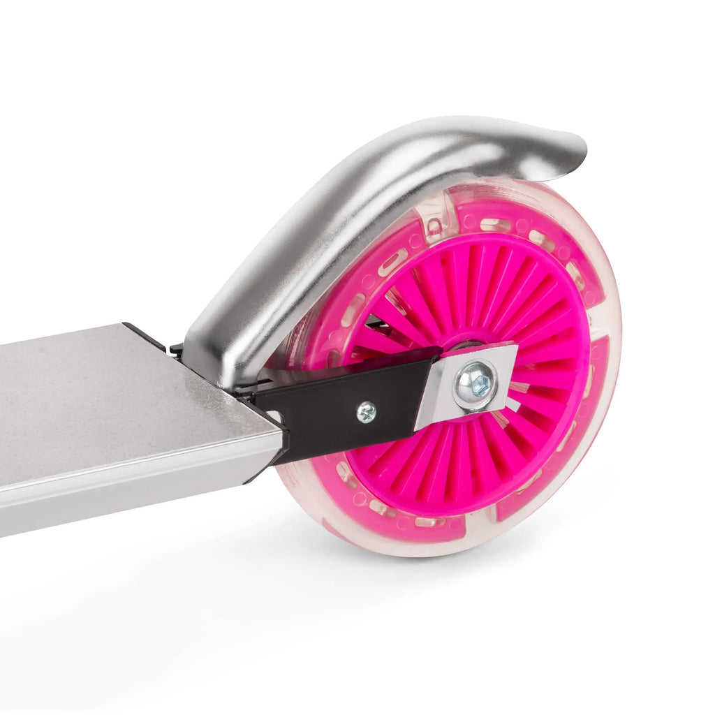 Xootz Light Up LED Folding Scooter - Pink