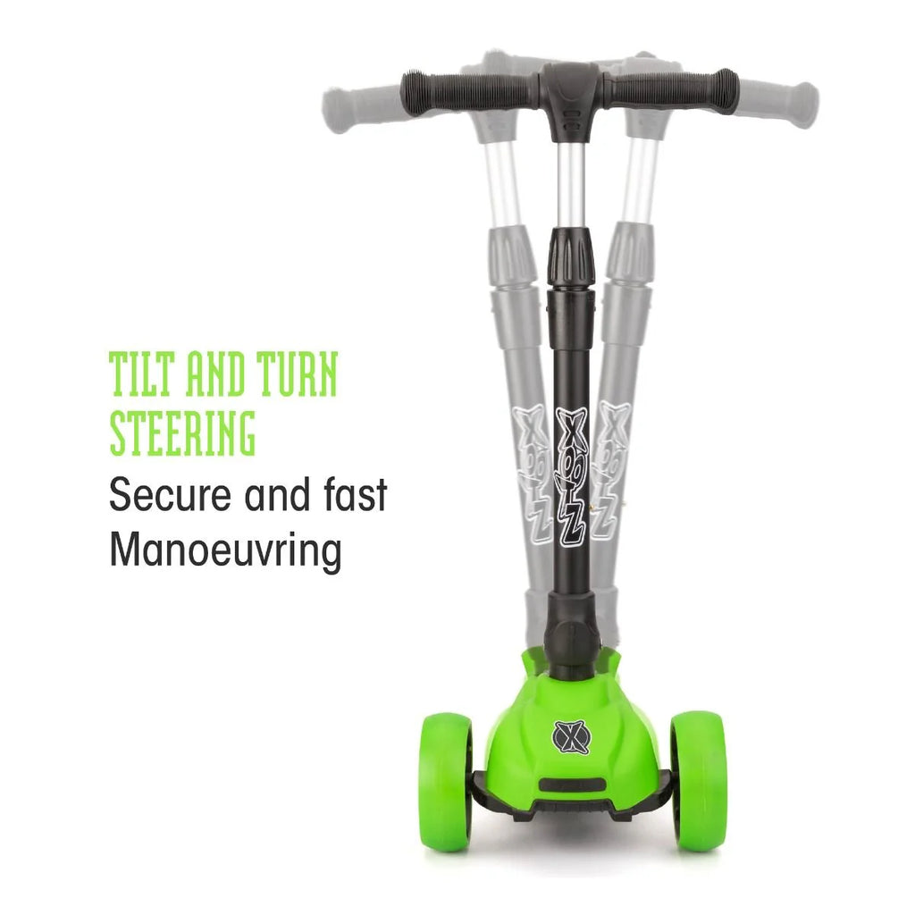 Xootz Scout Tri-Scooter - Green - TOYBOX Toy Shop