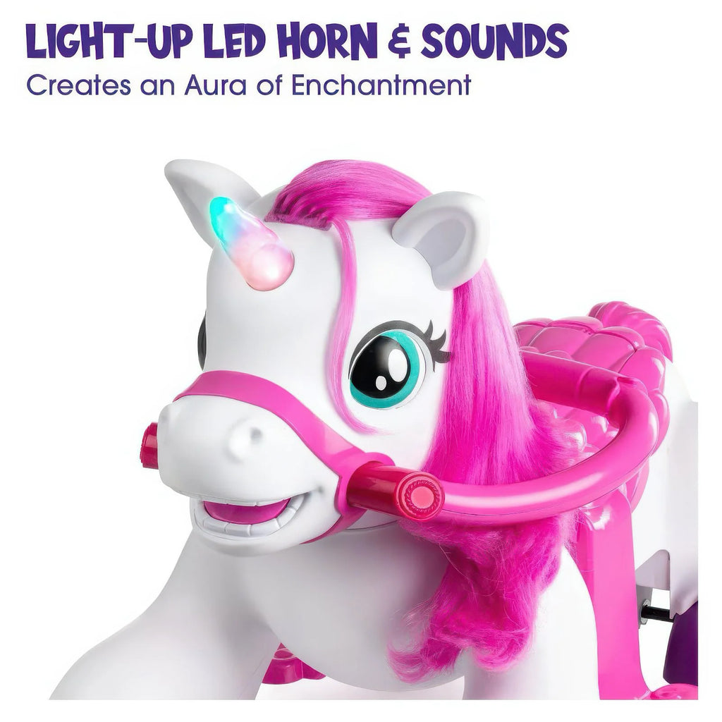 Xootz Unicorn Electric Ride-on Unicorn Toy