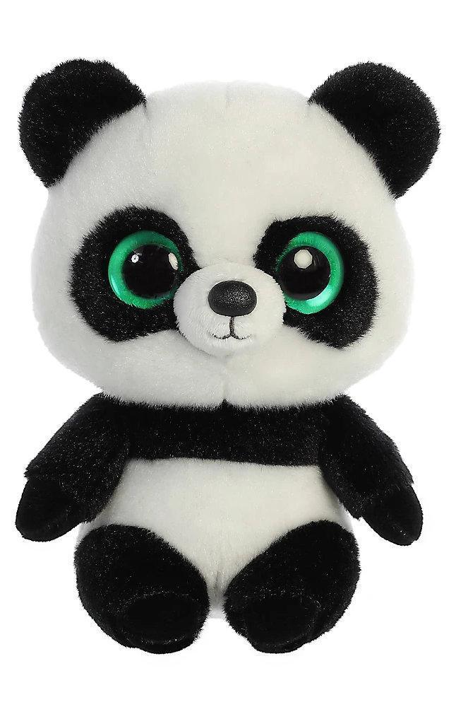YOOHOO 61135 Ring Panda 20cm Soft Toy - Black/White - TOYBOX Toy Shop