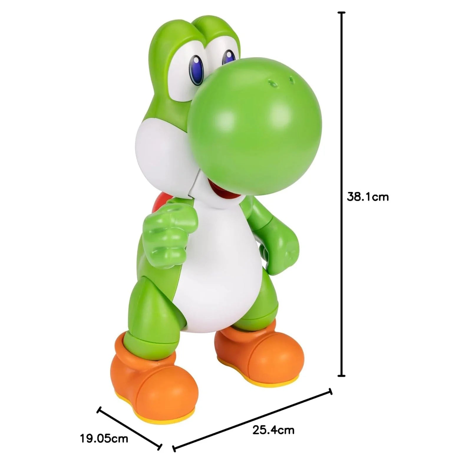 Yoshi Lets Go Super Mario Bros Interactive Figure 36cm | Buy