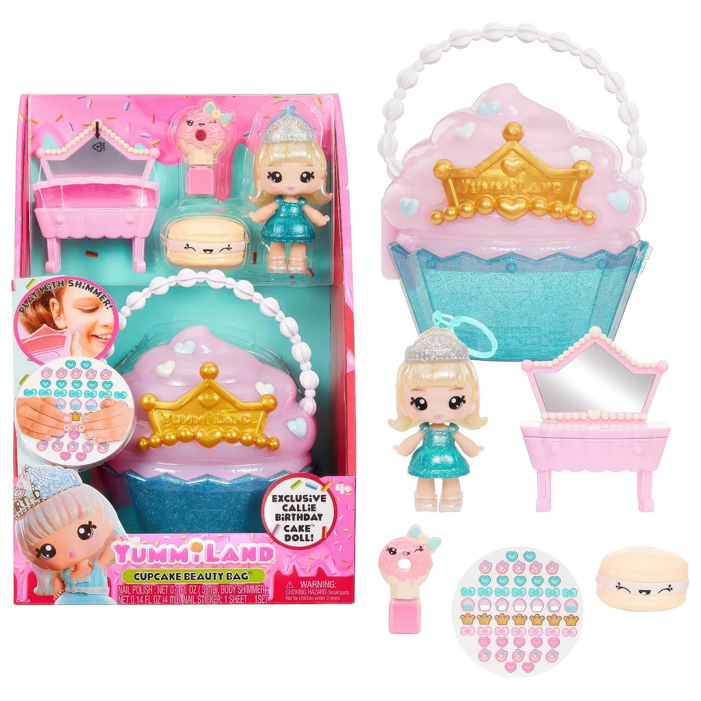 Yummiland Cup Cake Beauty Playset - Callie Birthday Cake