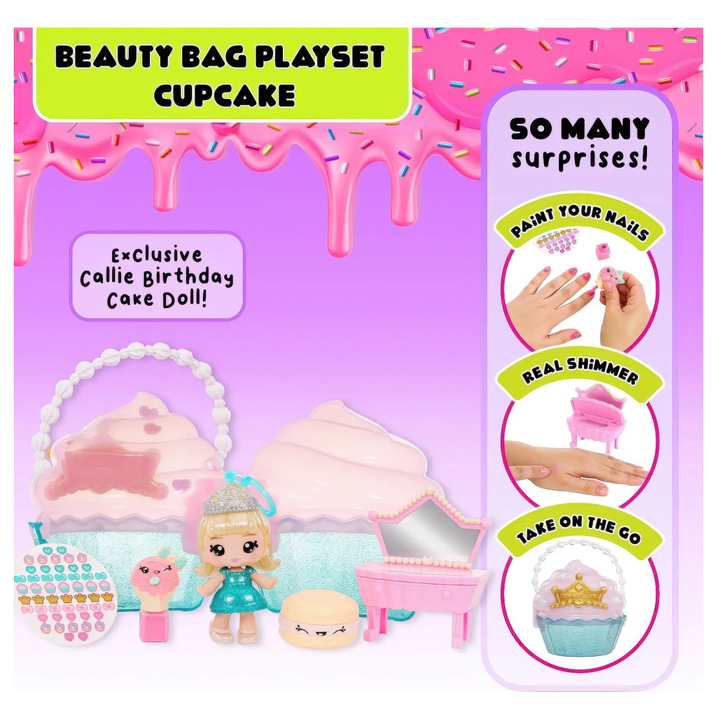 Yummiland Cup Cake Beauty Playset - Callie Birthday Cake