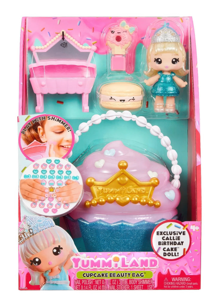 Yummiland Cup Cake Beauty Playset - Callie Birthday Cake