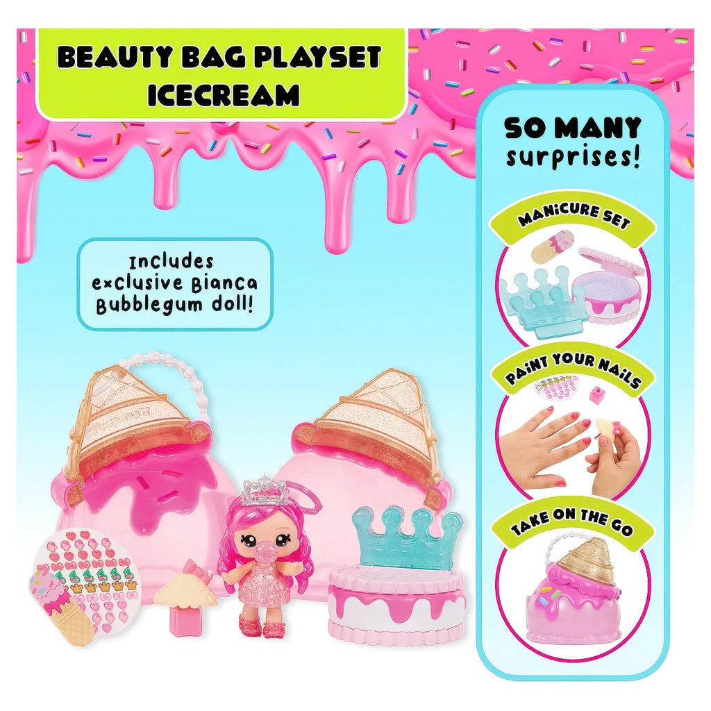 Yummiland Ice Cream Beauty Bag Playset - Bianca Bubblegum