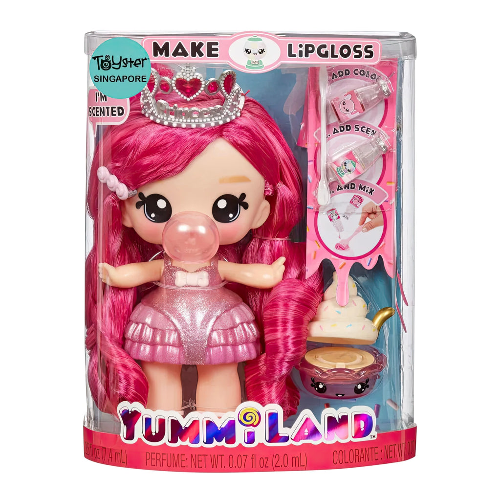 Yummiland Large Doll & Lipgloss Pet Bianca Bubblegum