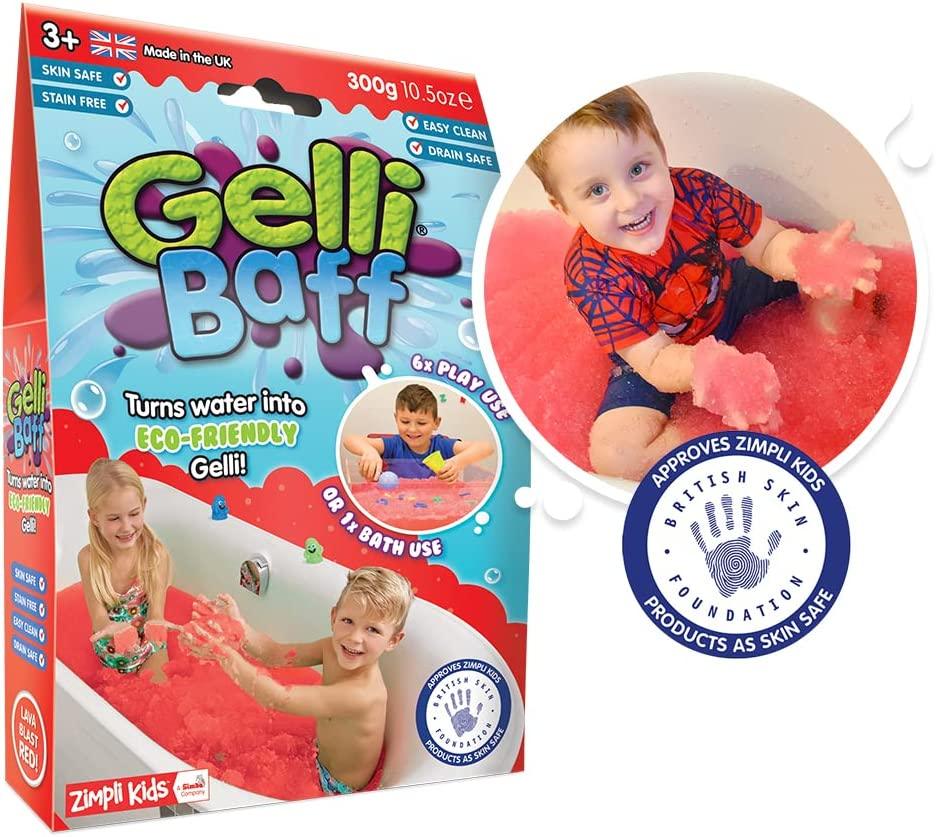 Zimpli Kids Gelli Baff 300G - Red - TOYBOX