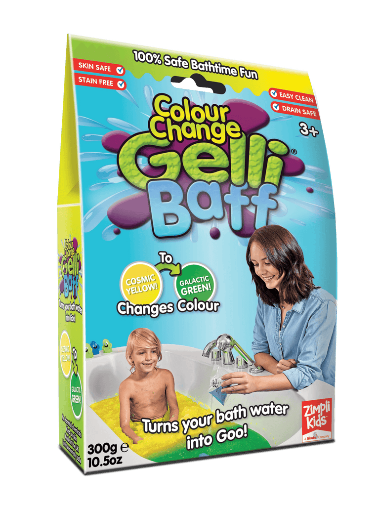 Zimpli Kids Gelli Baff Colour Change 300G - Green - TOYBOX