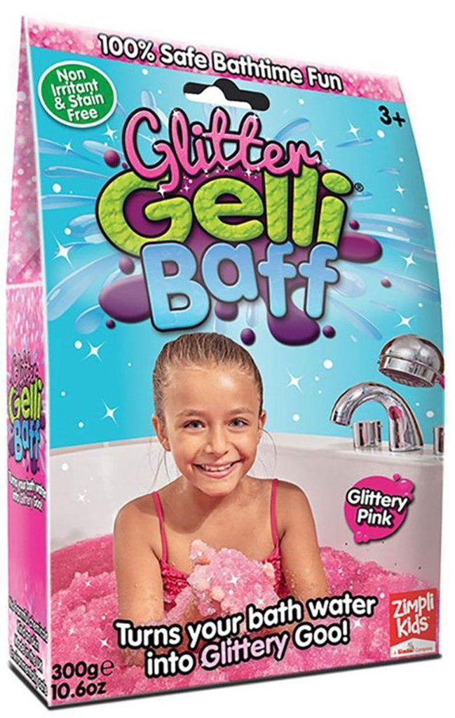 Zimpli Kids Glitter Gelli Baff 300g - Glittery Pink - TOYBOX