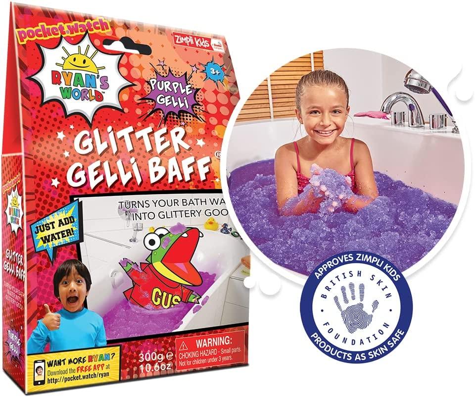Zimpli Kids Ryan's World Gelli Baff 300g - Purple - TOYBOX Toy Shop