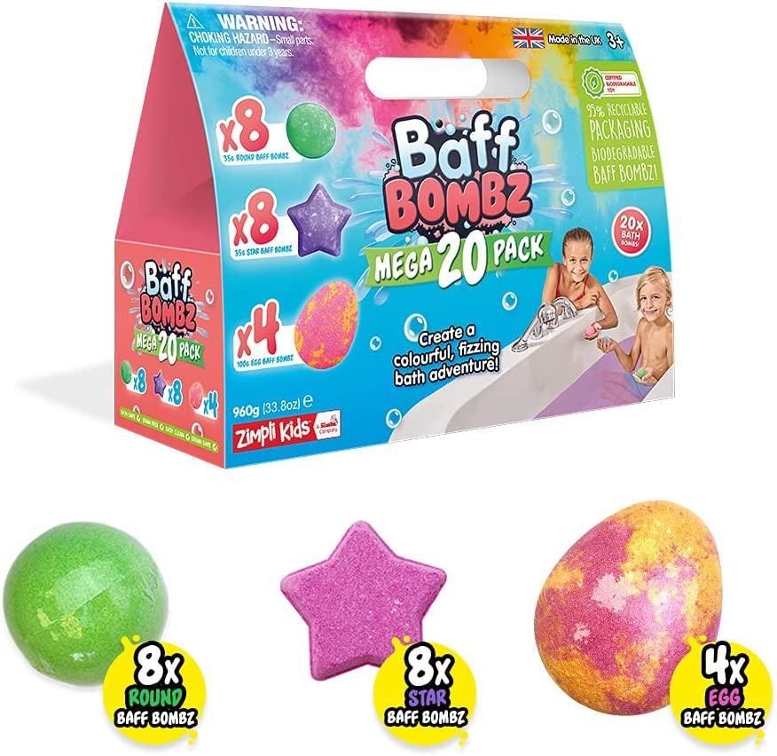Zimpli Kidz Baff Bombz Mega Value Pack 20pk - TOYBOX Toy Shop