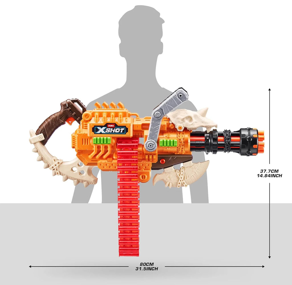 ZURU XSHOT Insanity HorrorFire Dread Hammer 48 Darts - TOYBOX Toy Shop