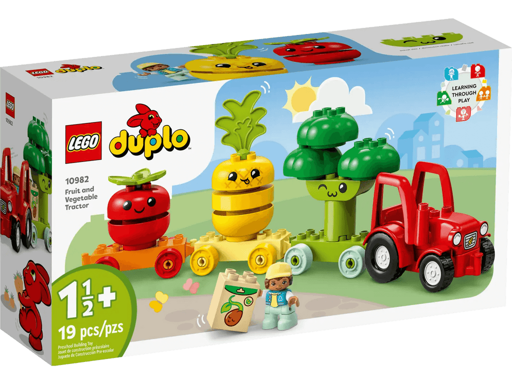 LEGO DUPLO 10982 My First Fruit and Vegetable Tractor Toy - TOYBOX