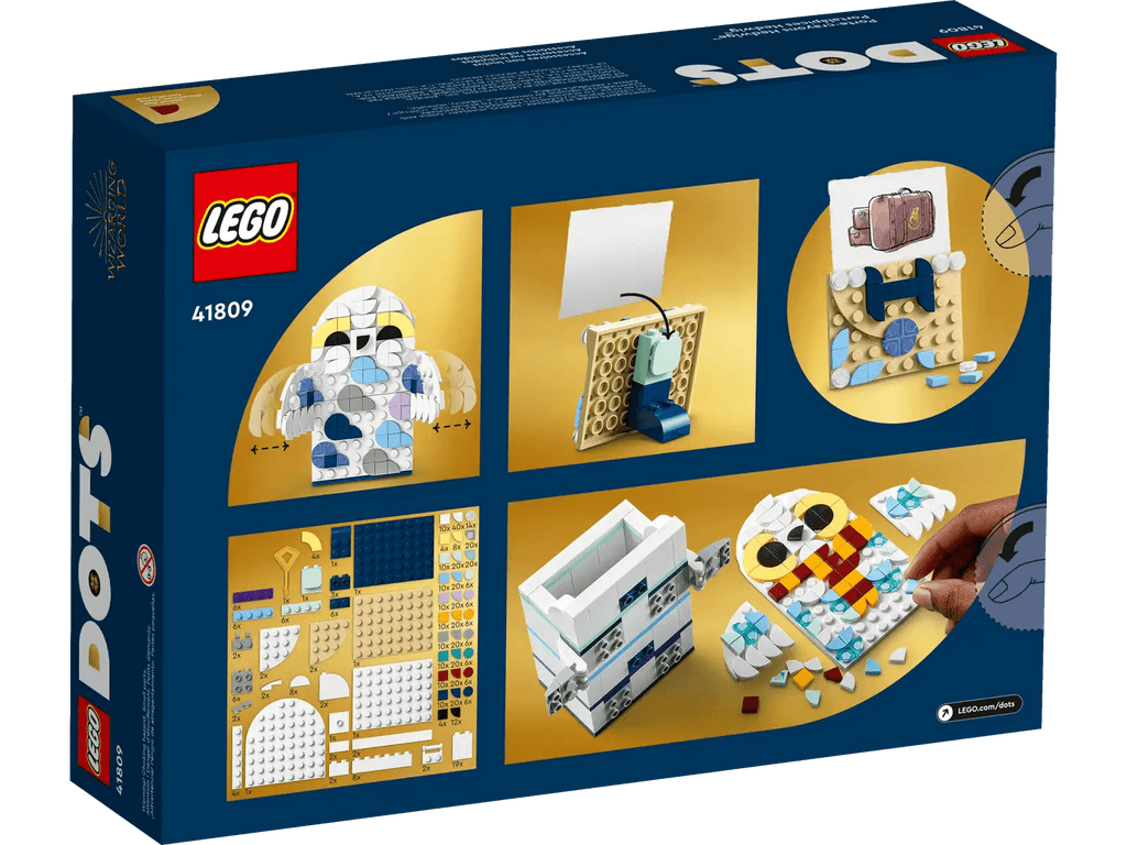 LEGO DOTS 41809 Harry Potter Hedwig Pencil Holder Set - TOYBOX Toy Shop