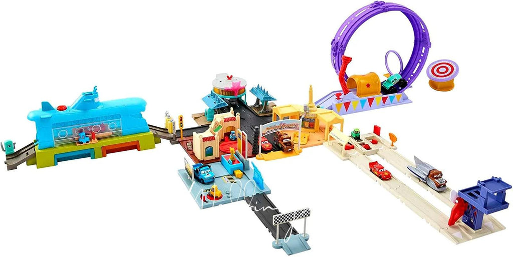 Disney and Pixar Cars Showtime Loop Playset - TOYBOX Toy Shop