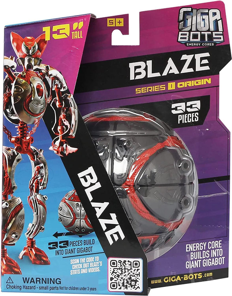 Giga Bots Energy Core Blaze Transforms Into 13-Inch Action Figure - TOYBOX Toy Shop