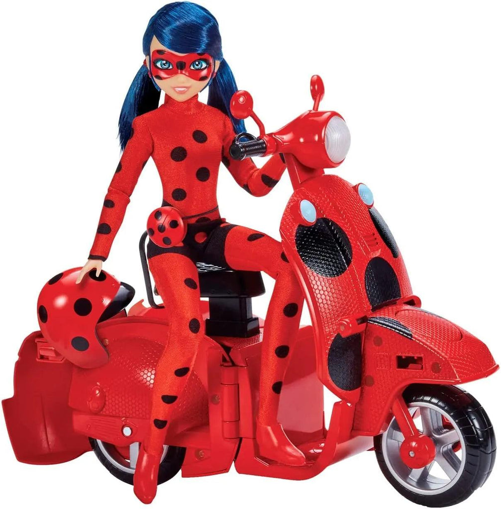 Miraculous Ladybug Switch And Go Scooter With Doll - TOYBOX Toy Shop