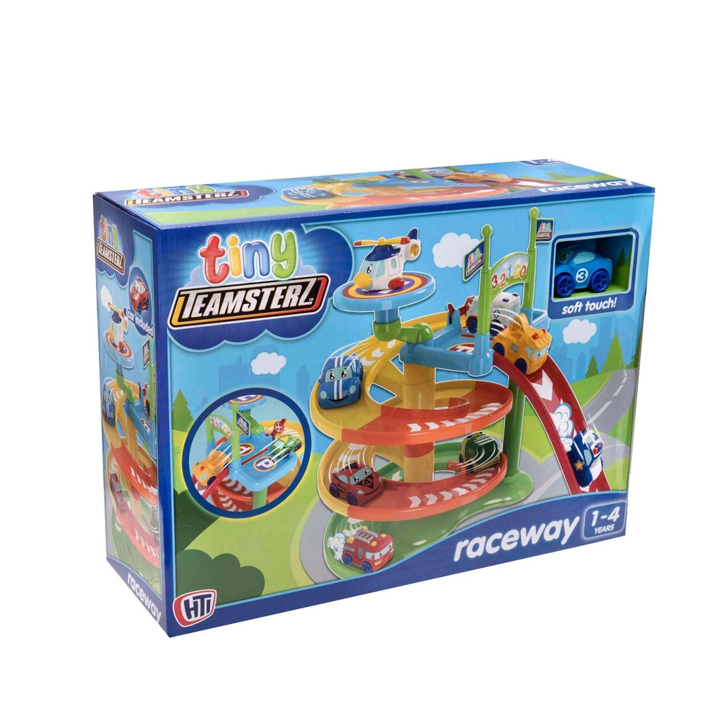 Tiny Teamsterz Spiral Raceway Launcher - TOYBOX Toy Shop