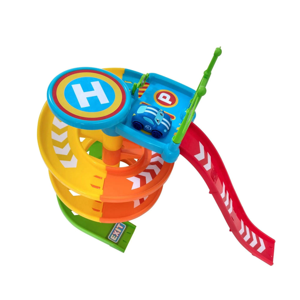 Tiny Teamsterz Spiral Raceway Launcher - TOYBOX Toy Shop